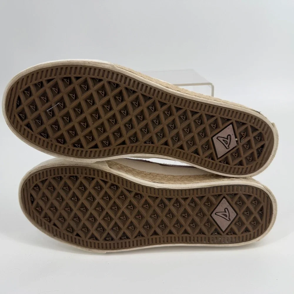 Sperry Crest Vibe Espadrille Women Size 6 Mauve Purple Suede Slip On Sneakers